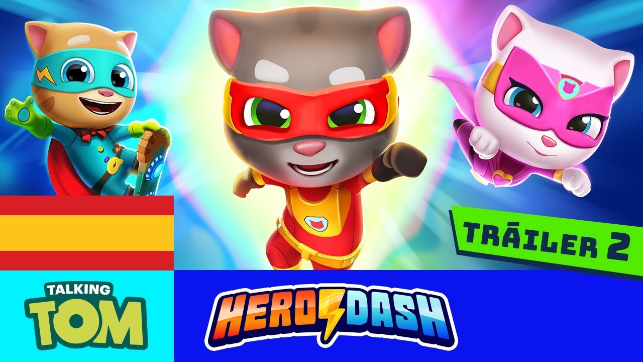 🦸⚡ SE BUSCAN H&Eacute;ROES 🦸⚡ Talking Tom Hero Dash (Tr&aacute;iler oficial 2)