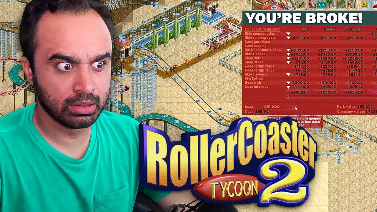 Squeex buys a themepark then it goes BANKRUPT!