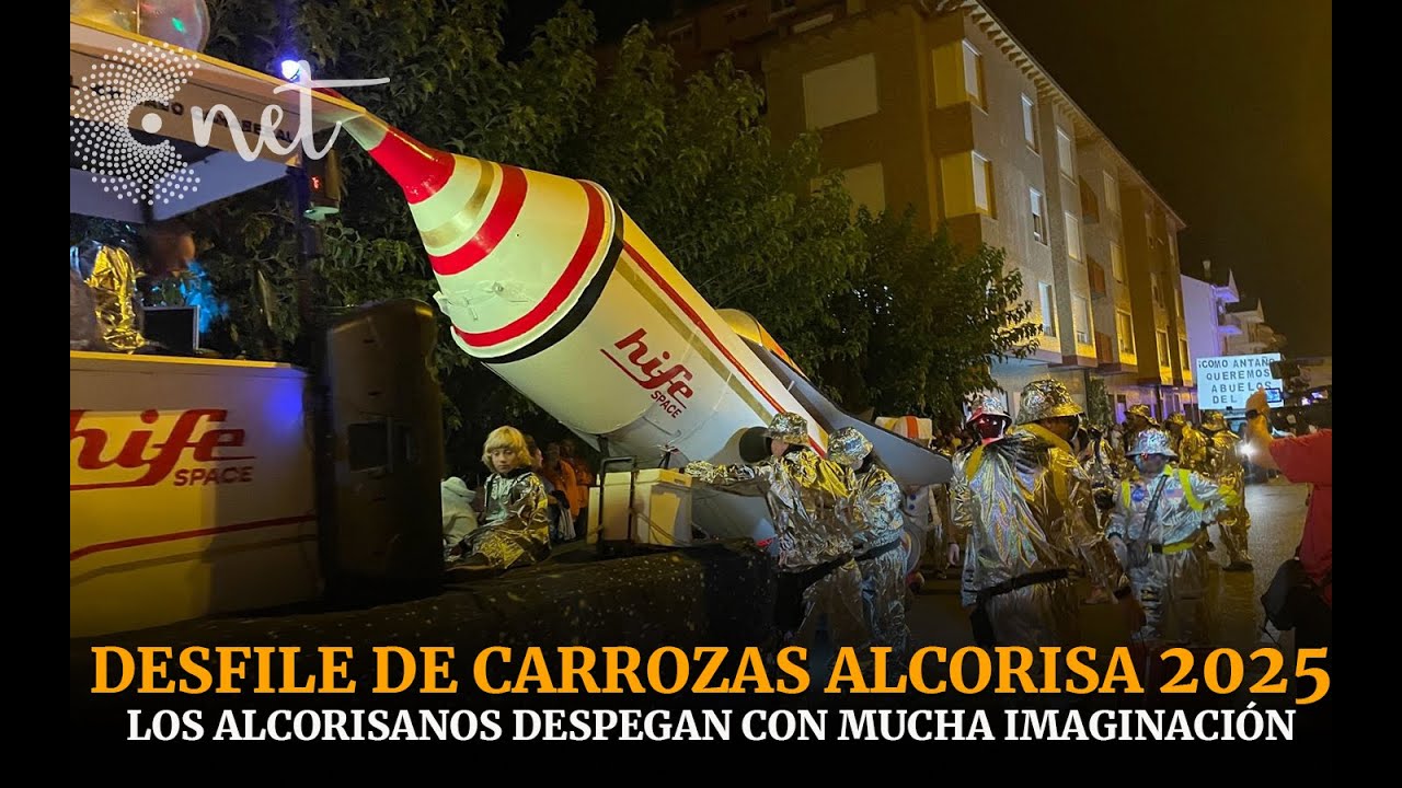 Desfile de CARROZAS | Fiestas ALCORISA 2025