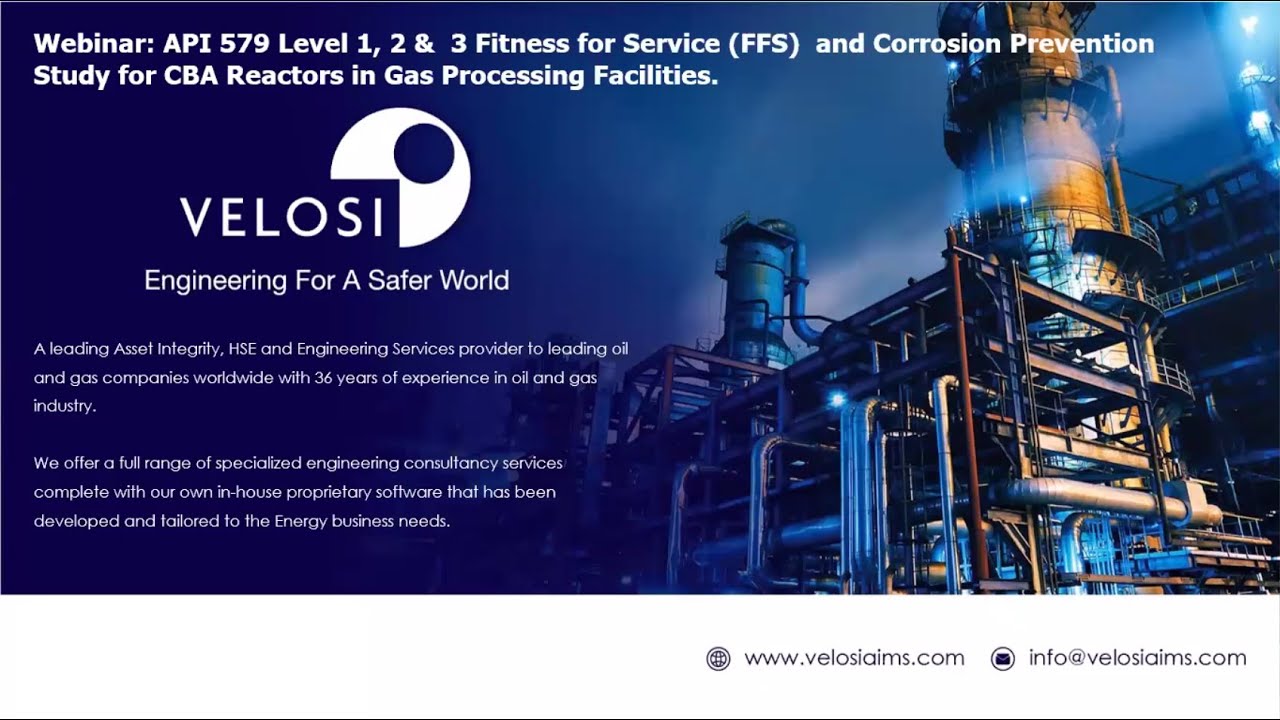 Fitness For Service - FSS Assessments - API 579 Analysis | FFS API 579 /ASME FFS-1