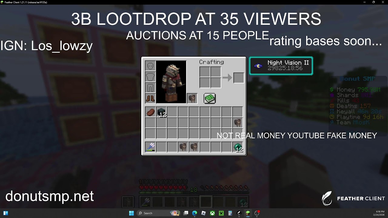 DONUT SMP LOOTDROP 3B LOOTDROP