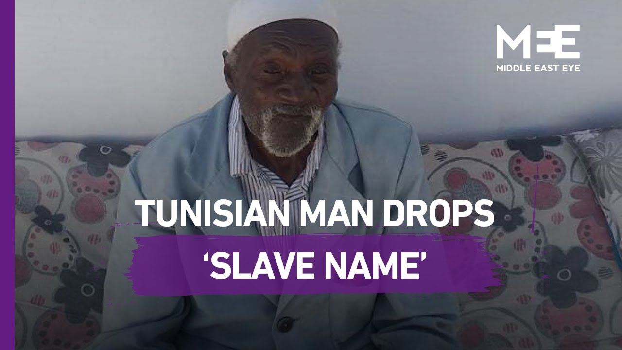Tunisian man drops ‘slave name’
