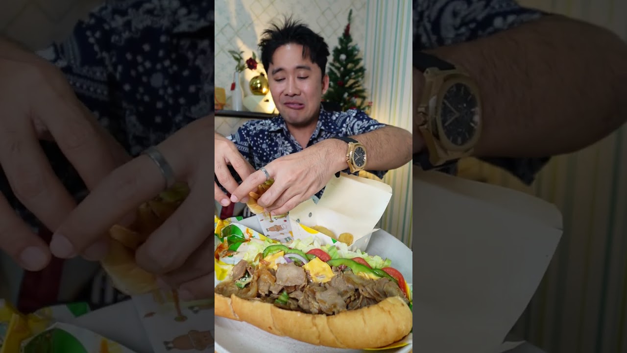 แซนวิช subway อร่อย อันใหญ่มาก l กินกับกี้