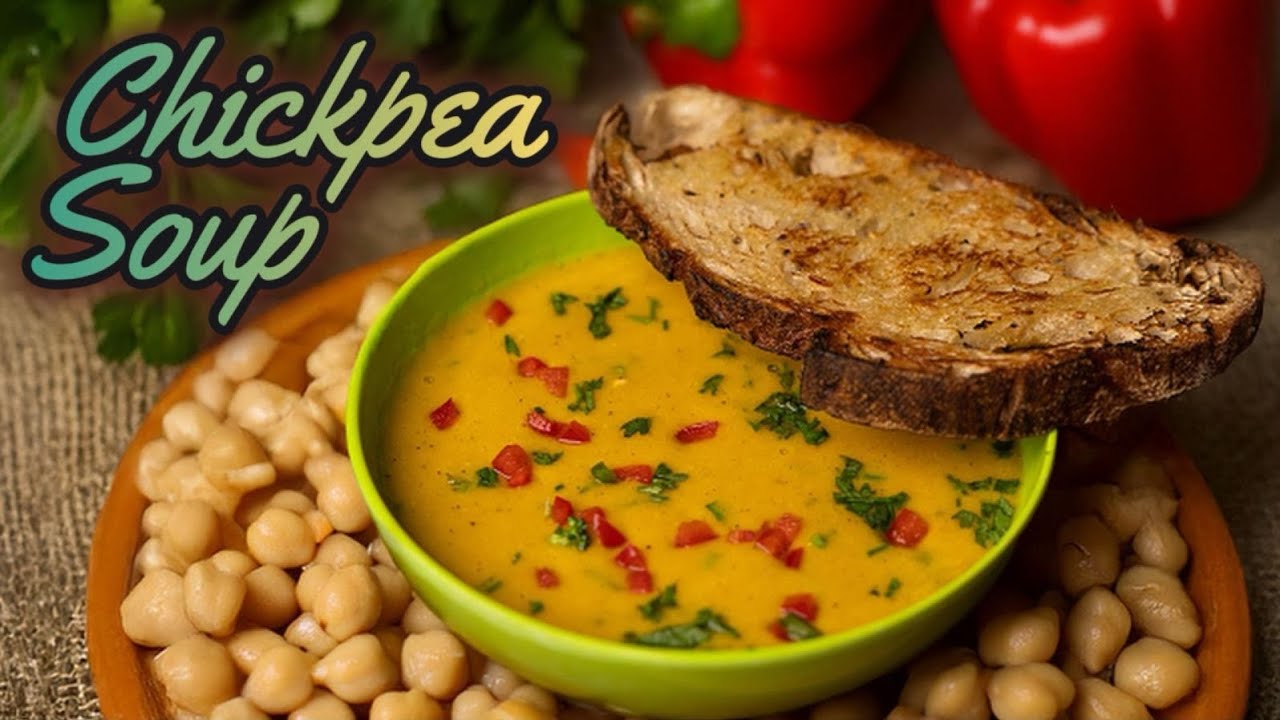 Chickpea Soup : Nutty, Velvety and Soulful 