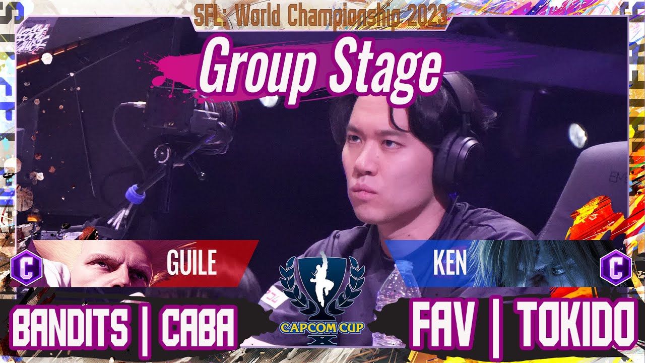 【CAPCOM CUP X】SFL:World Championship【GS】BANDITS｜CABA（ガイル/C） vs FAV｜ときど（ケン/C）