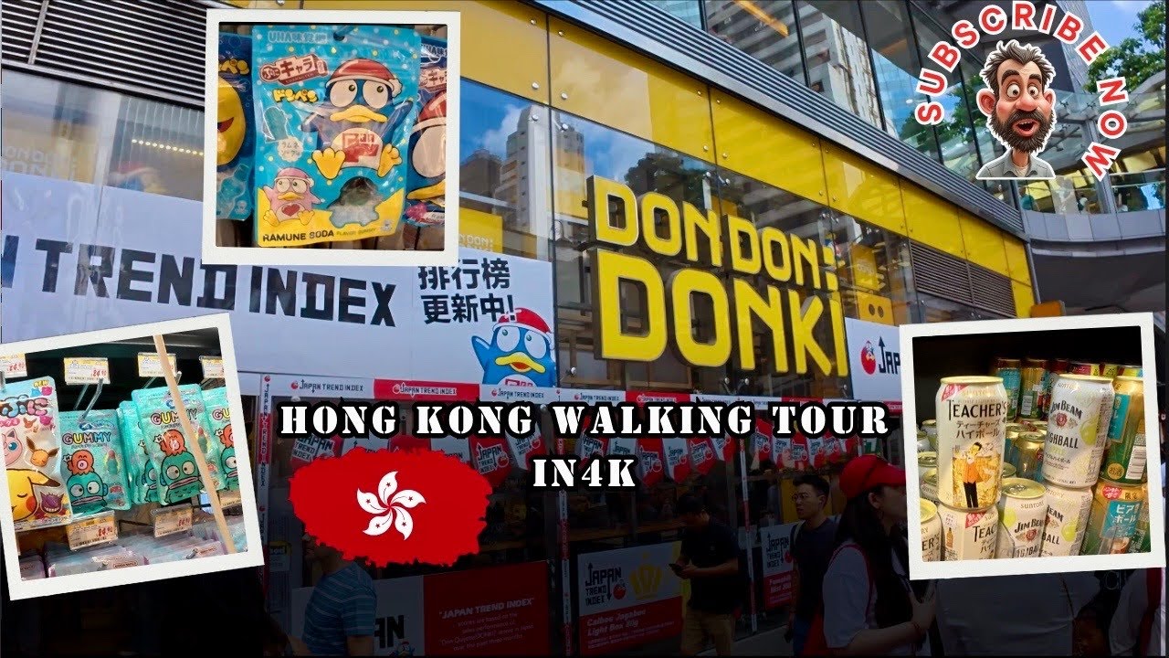Don Don Donki Central Hong Kong Shopping Walkthrough in 4K | ドンキ香港ショッピングツアー | Salt Pepper & SID