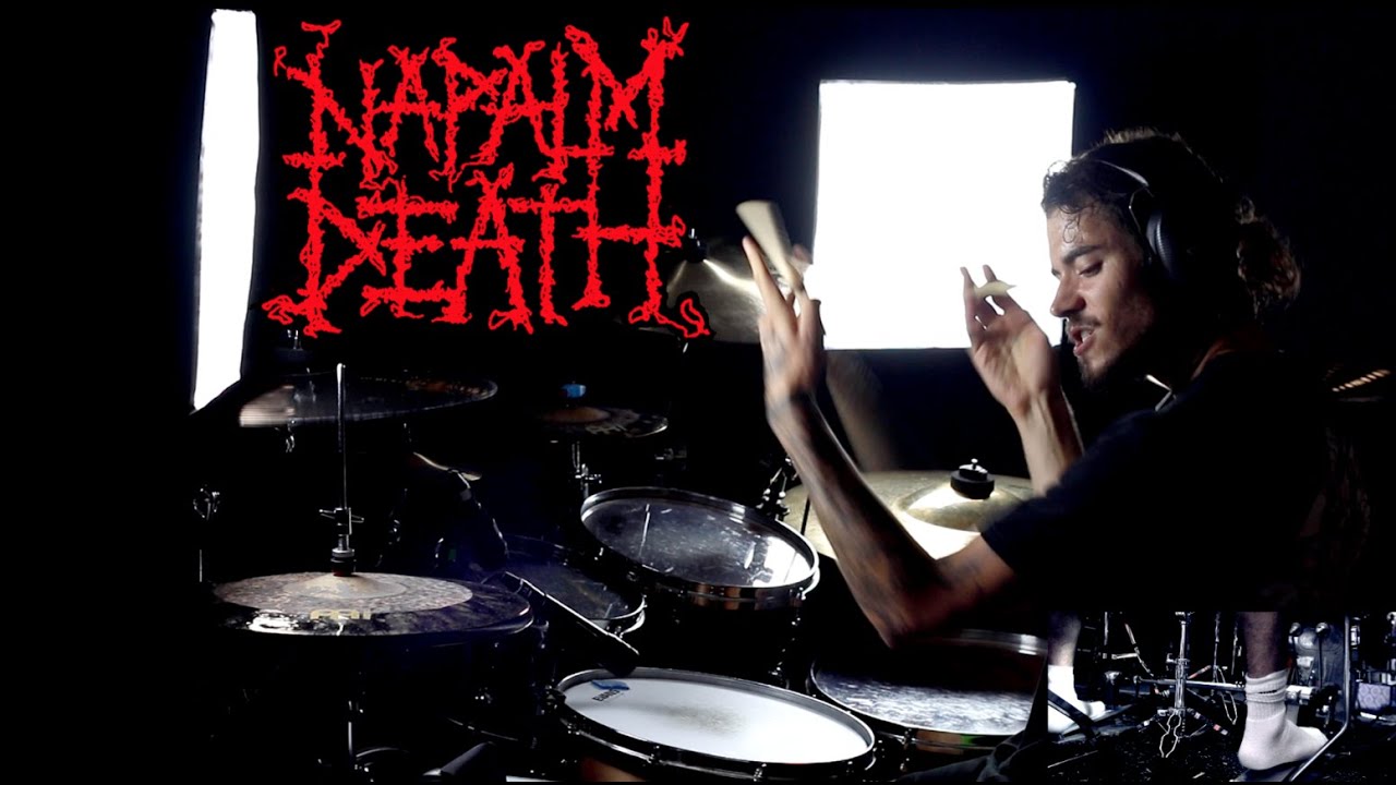 Napalm Death - Backlash Just Because - drum cover