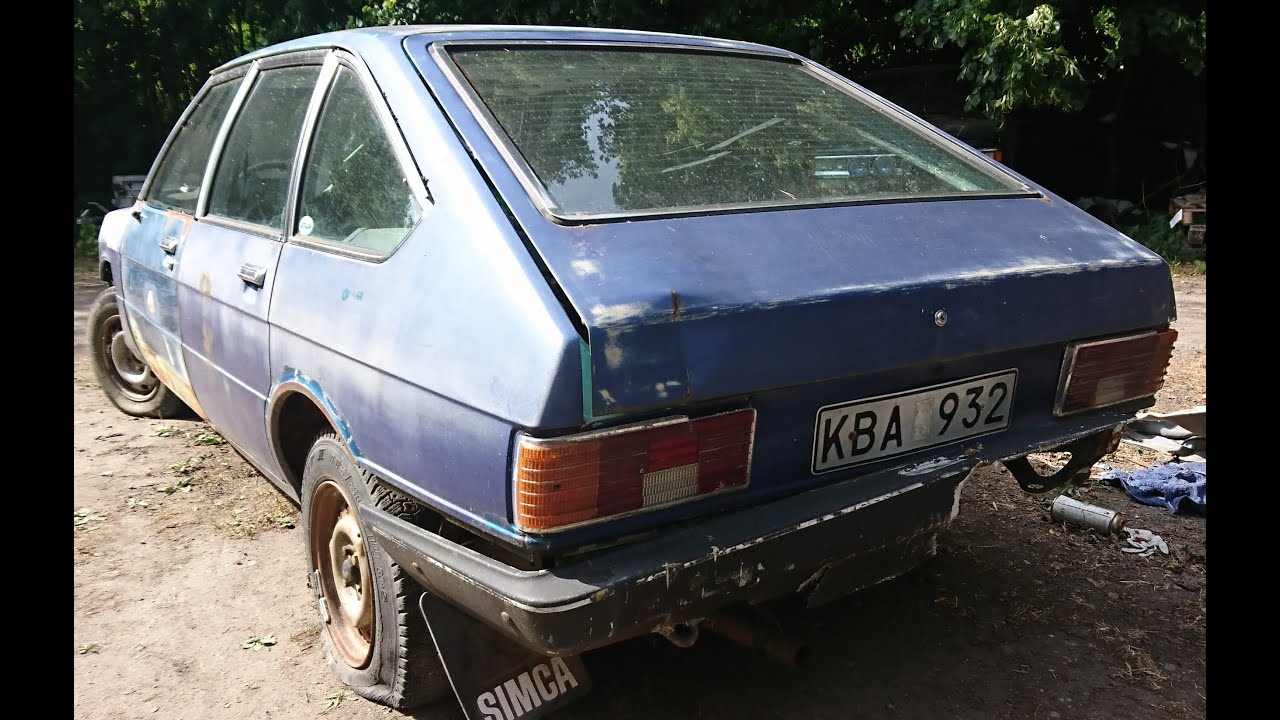 Chrysler Simca 1508 GT -79. Historia och Rensa förgasare del 1