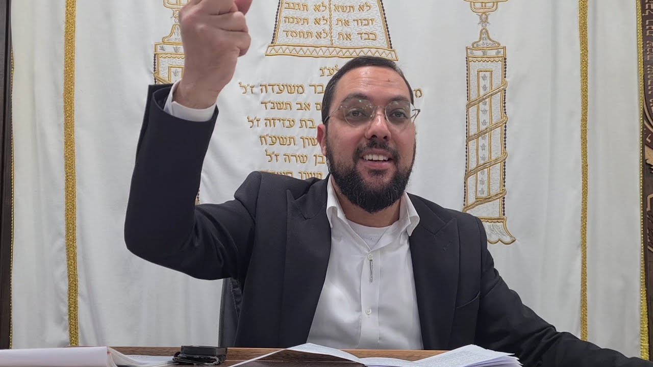האברך אבייתר נתניה~ כב חשוון בכל מעשה שאת/ה עושה את/ה יכול לקיים מצווה!! המשך בתיאור