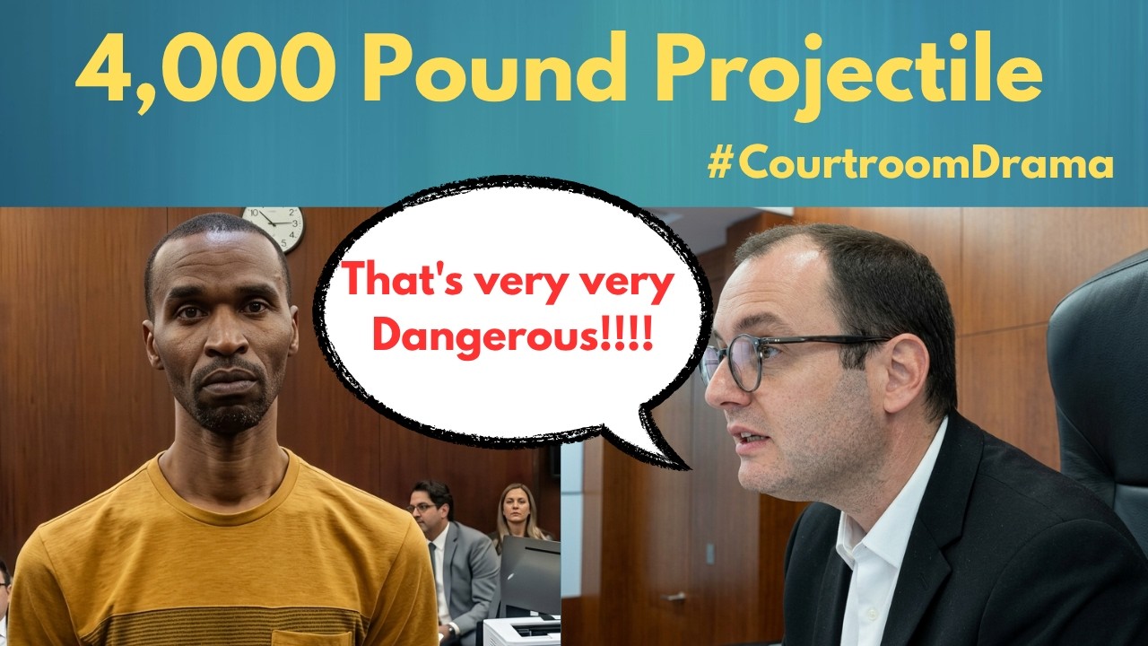 Judge&rsquo;s CHILLING Warning A 4,000lb Projectile! #courtroomdrama #harriscounty