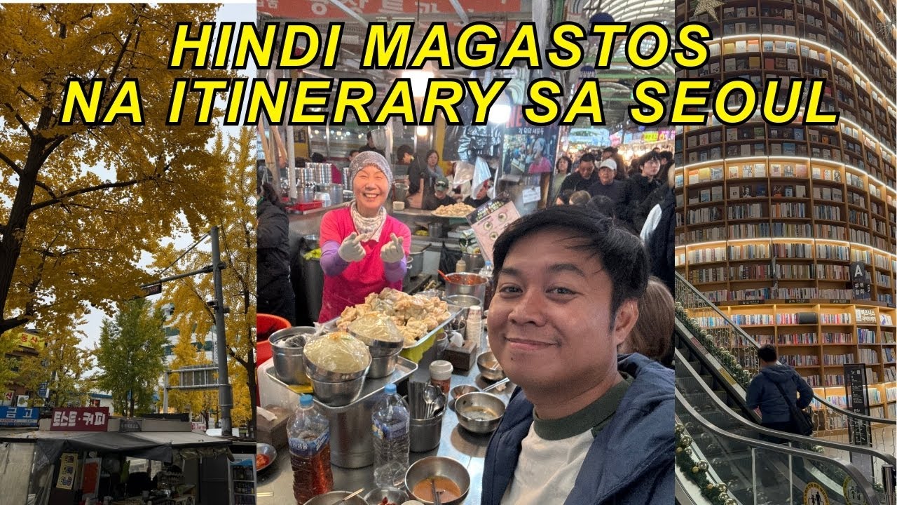Exploring Seoul: Myeongdong Shopping, Gwangjang Market, Coffee and Coex Starfield Mall