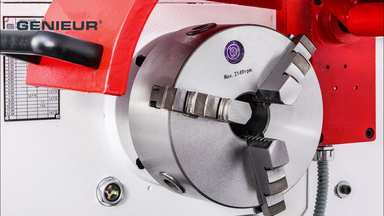 Bench Lathe Machine With Saddle for Repair
