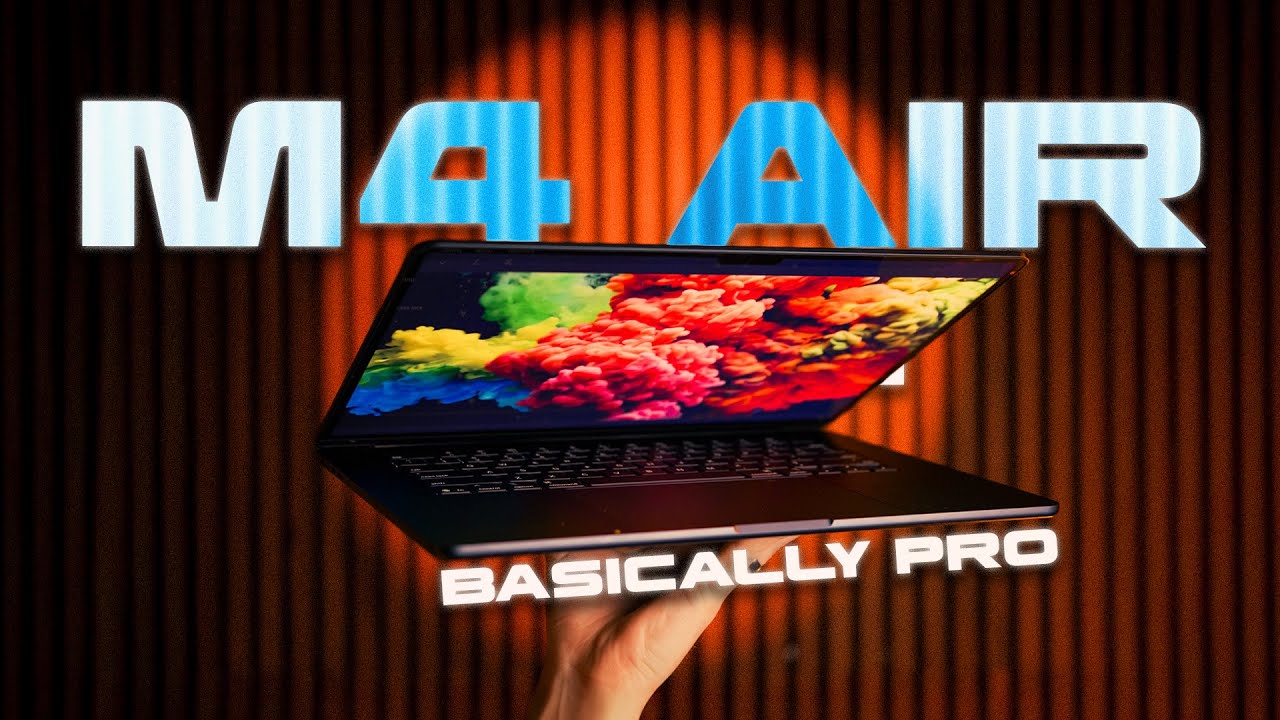 Обзор MacBook Air M4: могут ли представители творческих профессий обойтись без версии Pro?