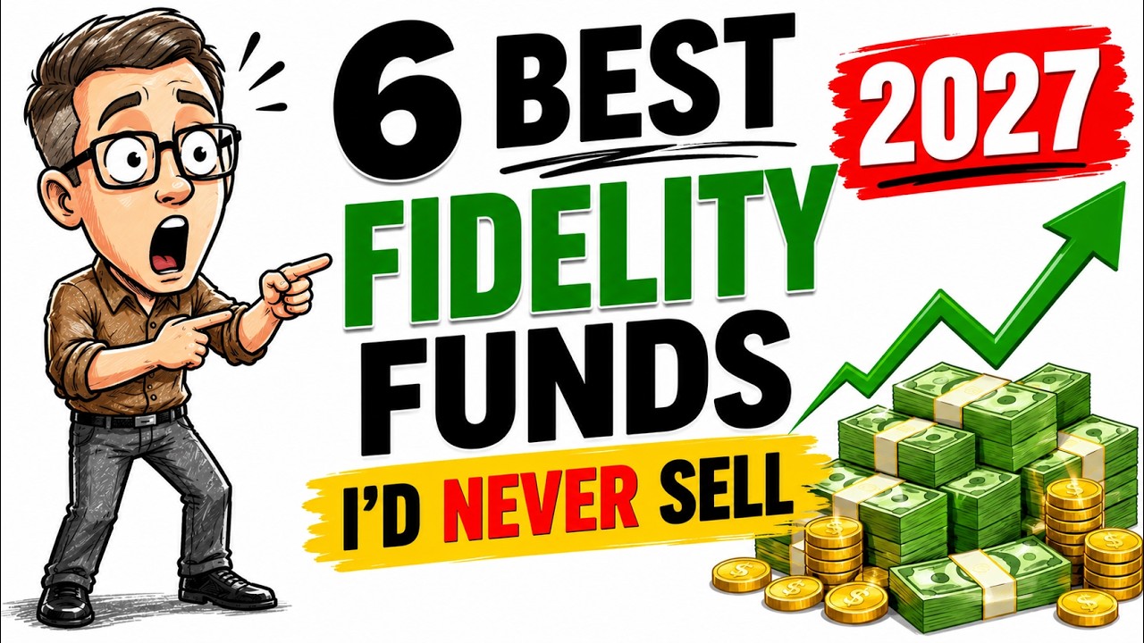 Top 6  Fidelity Funds to Buy and Hold FOREVER (Simple Investing for Financial Freedom)