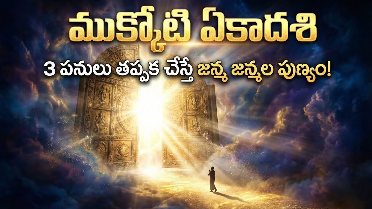  Mukkoti Vaikuntha Ekadashi | వైకుంట ఏకాదశి ఎలా వచ్చిందో తెలుసు కోండి| Pooja Vidhanam & Story