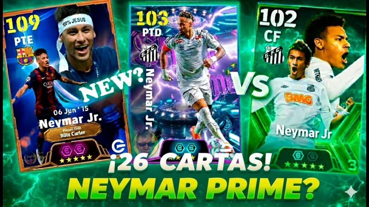 Neymar Blitz Curler é a versão PRIME no eFootball 26 Mobile?