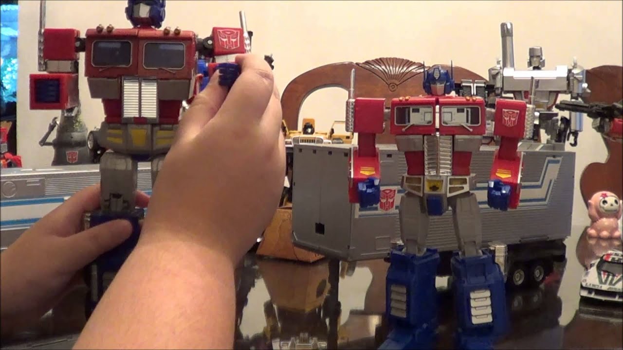 Masterpiece MP-04/1 MP-10 Optimus Prime comparison