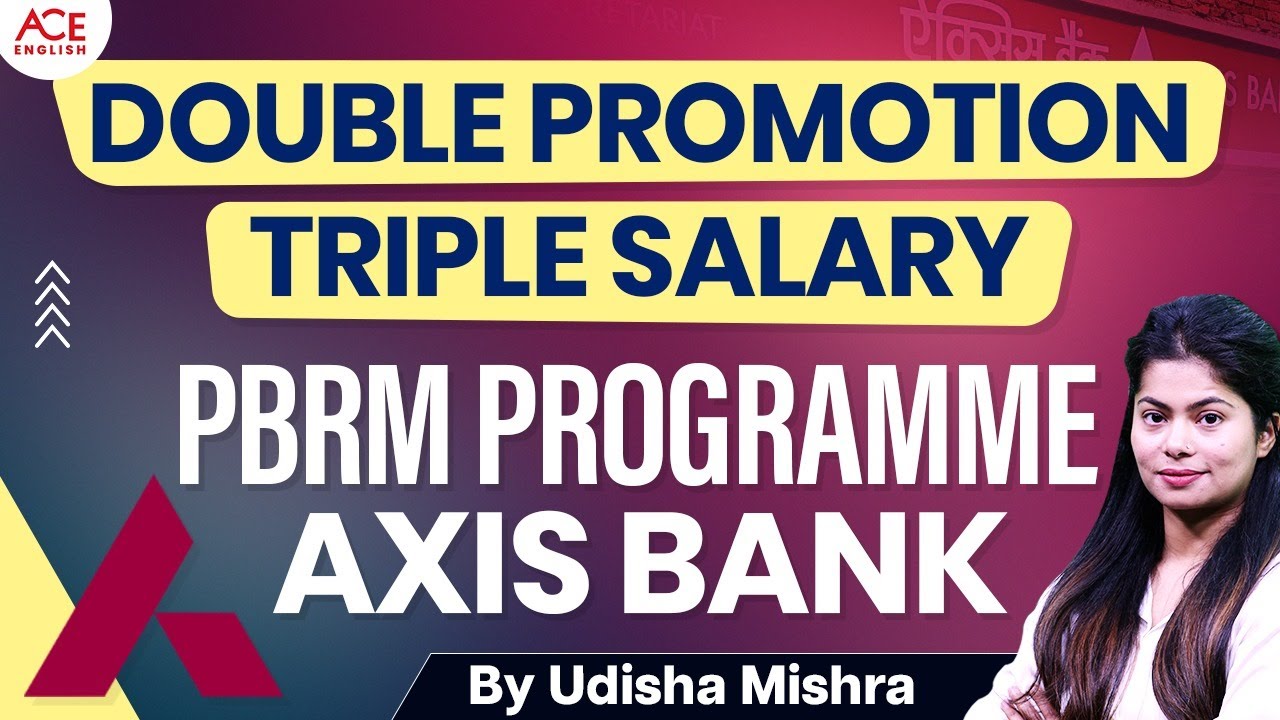 Axis Bank PBRM Programme Explained | Fastest Growth Banking Job | By Udisha Mishra