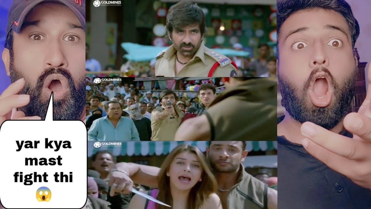 Ravi Teja Best Action Fight Scene | Pakistani Reaction |