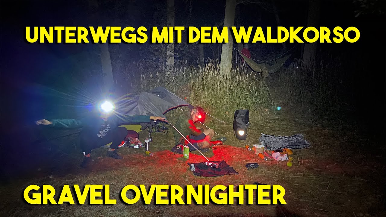 Unterwegs mit dem Waldkorso! Gravel Overnighter | Tjorven Geschwindigkeit