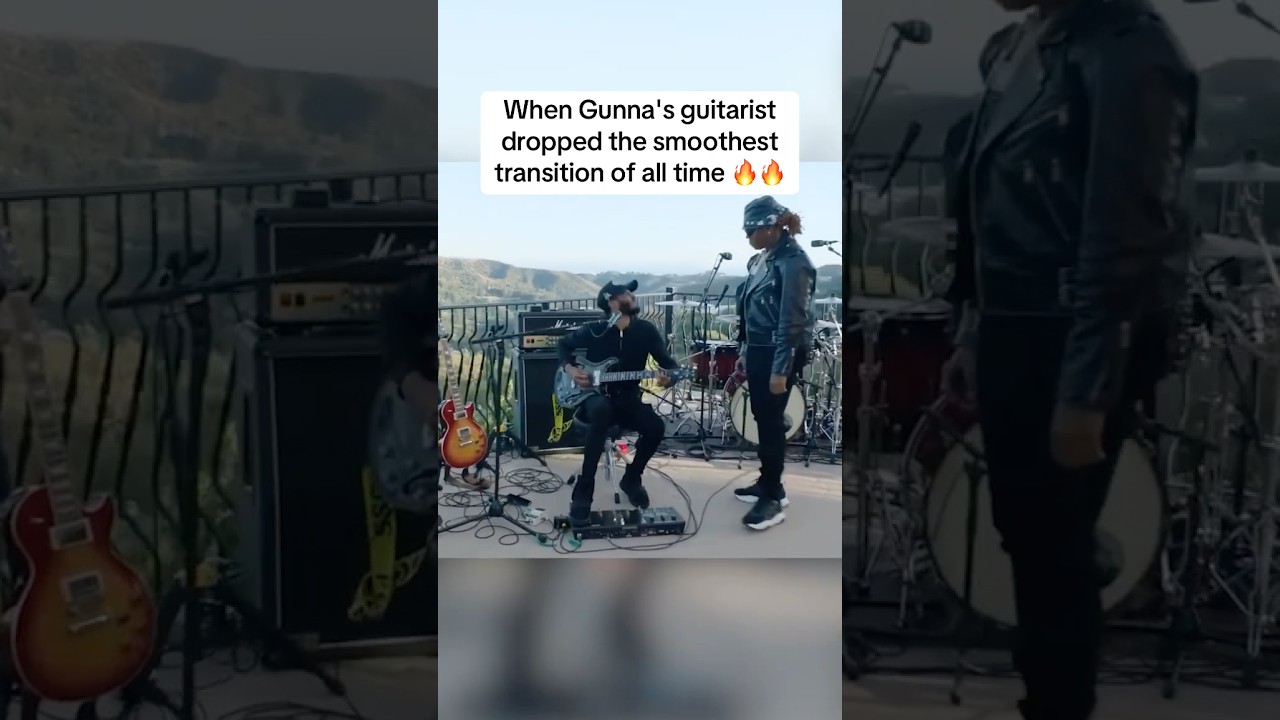 Gunna&lsquo;s guitarist really went though 👀🔥