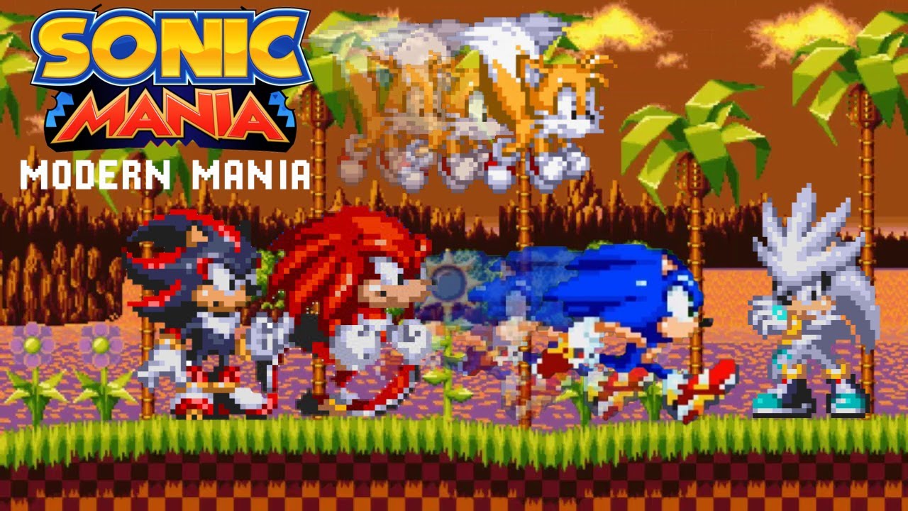 Sonic Mania: Modern Mania! - (Sonic Mania Mods)