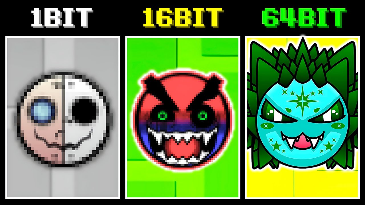 New Custom Geometry Dash Lobotomies V26 but every time with more bits