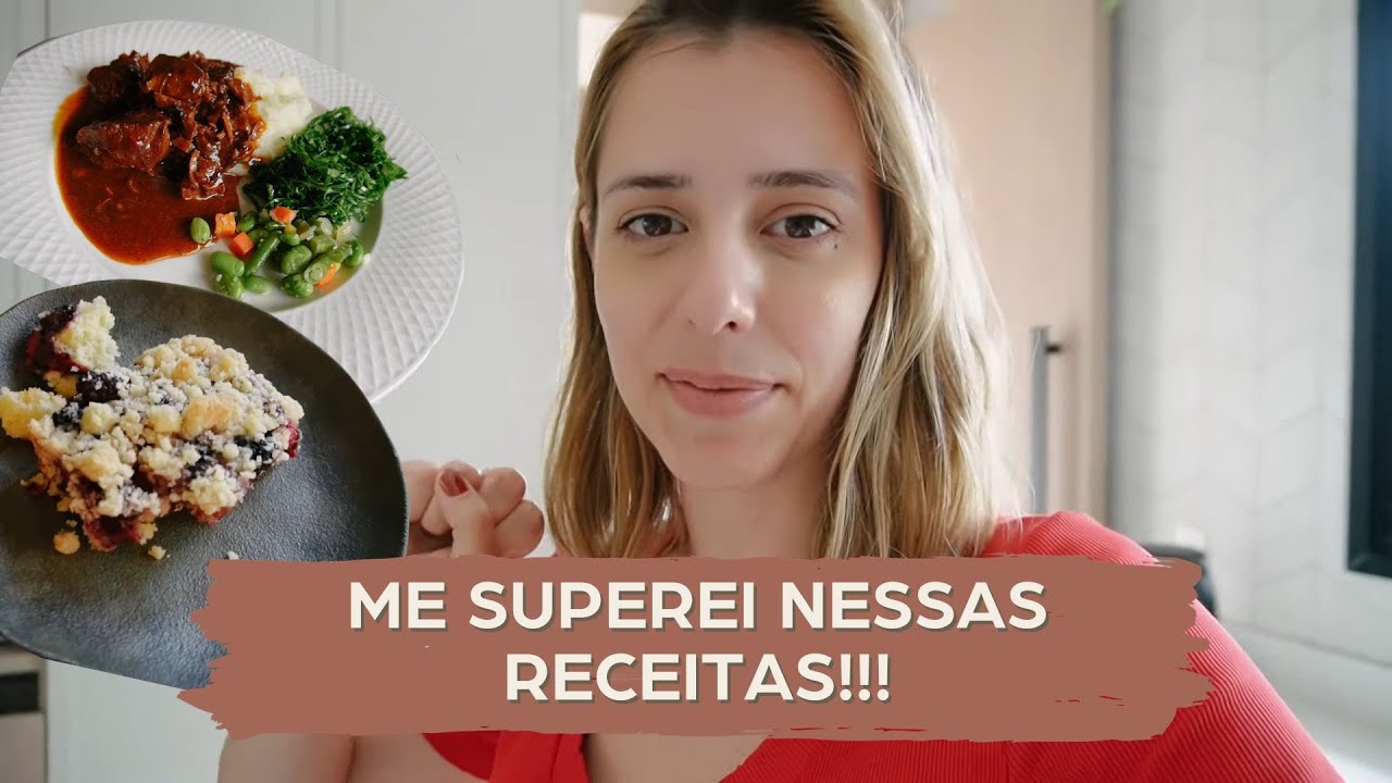 A melhor carne de panela que eu já fiz, cuca de frutas vermelhas, compras de mercado & organização!