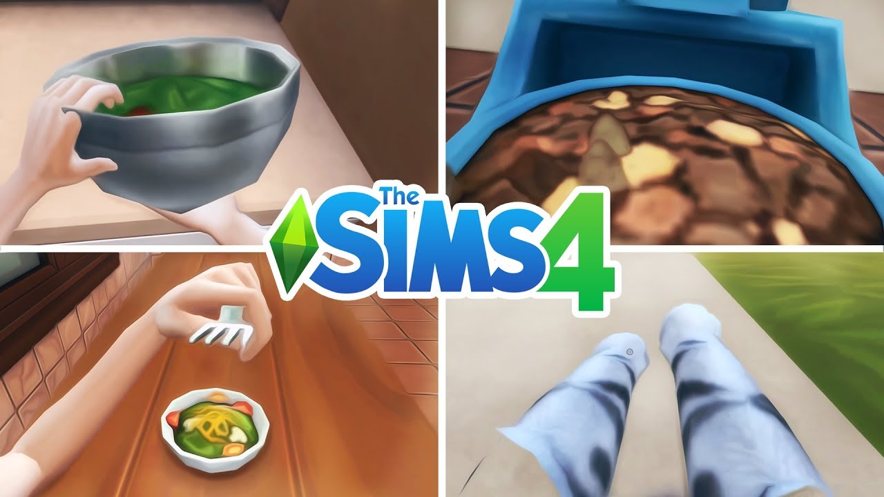 EXCLUSIVE FIRST PERSON CAMERA MODE FOOTAGE! 😱😍 // The Sims 4