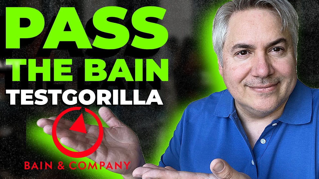 Тест Bain TestGorilla (Как его пройти!)