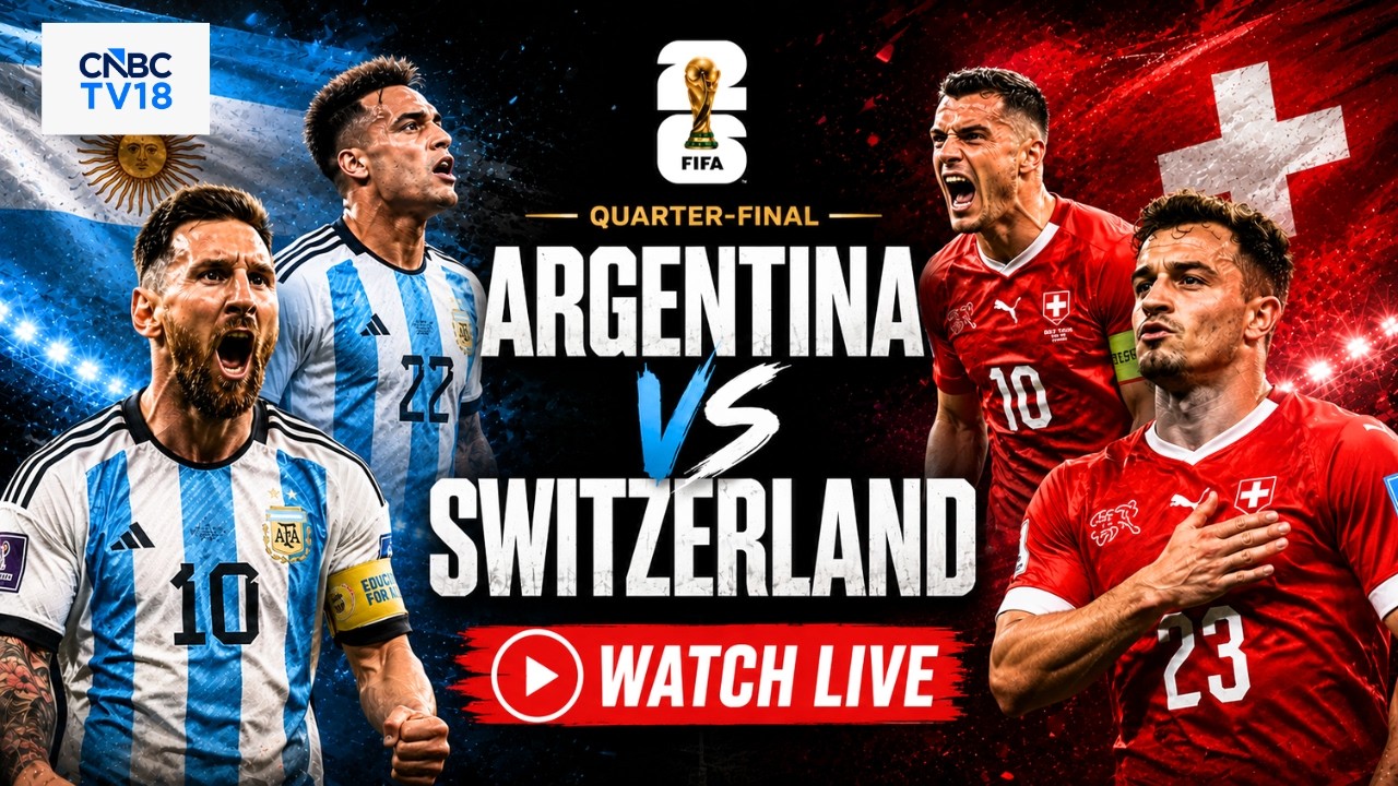 🔴Argentina Vs Switzerland LIVE: FIFA World Cup 2026 QUARTERFINAL in Kansas City | Lionel Messi |N18G
