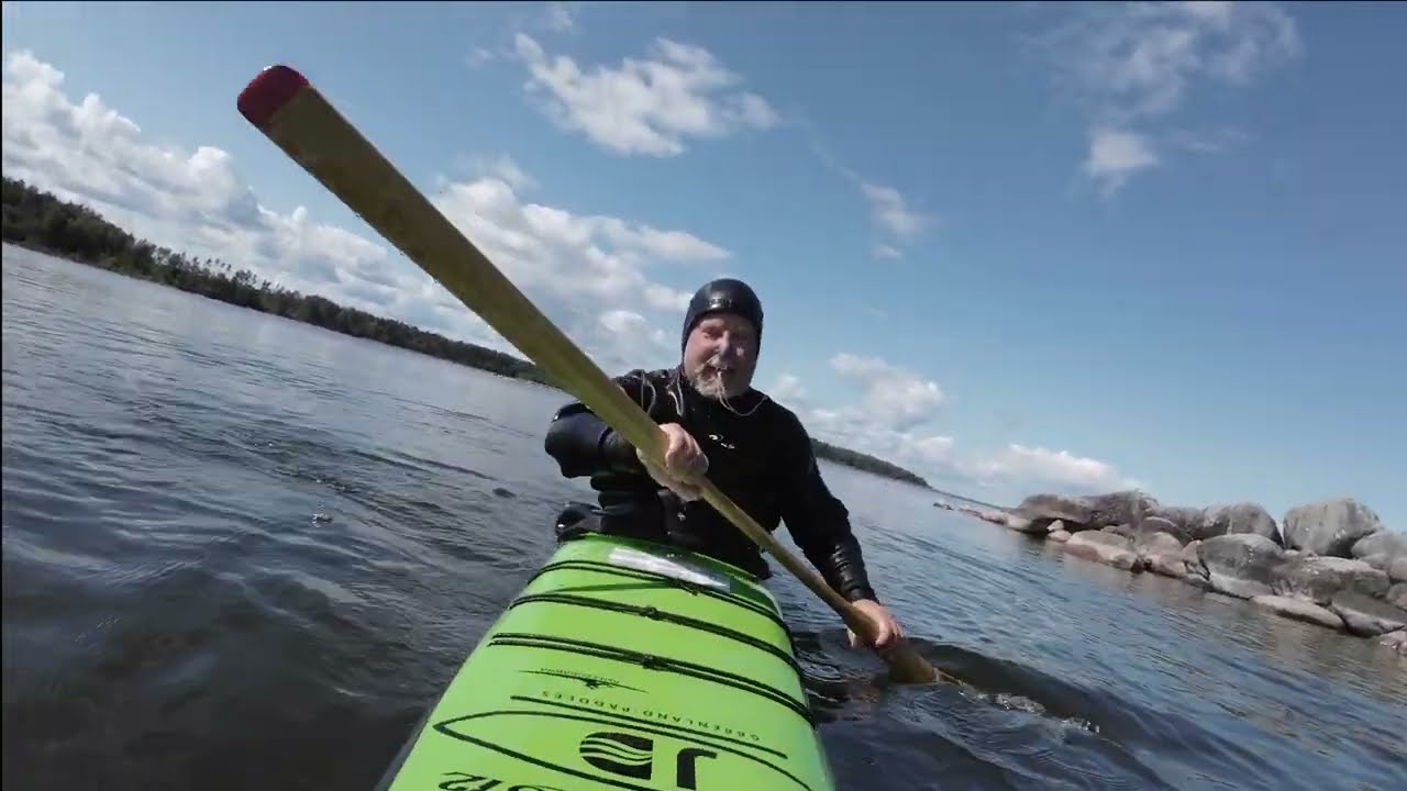 Rolling my Waterfield Kayak