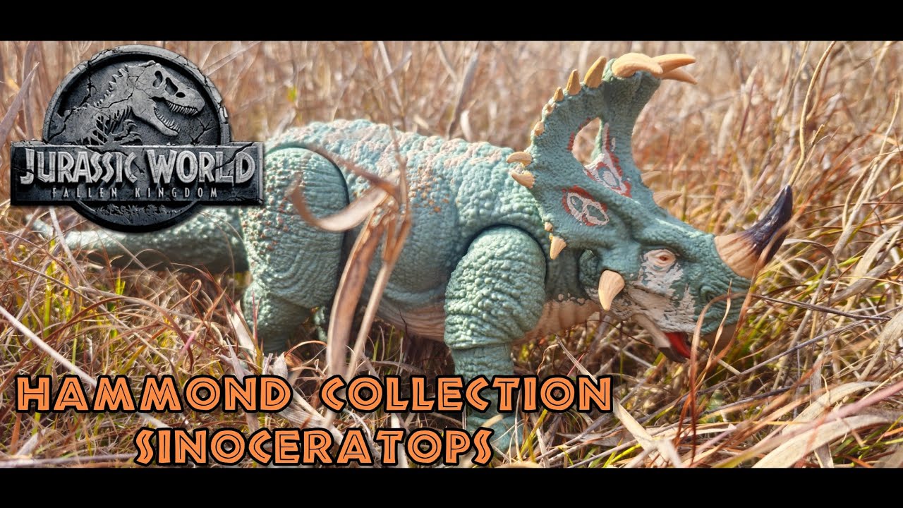 Jurassic World Hammond Collection Sinoceratops Review 
