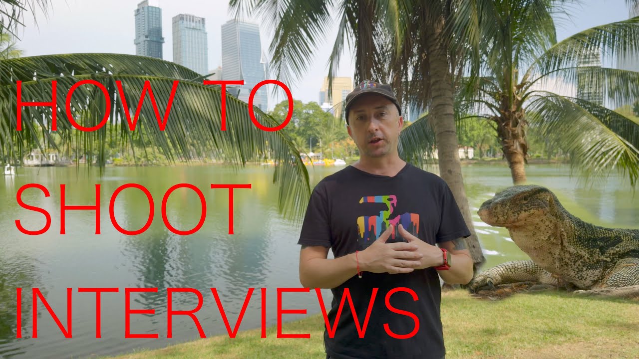How to Shoot Interviews For Your Business (Filmed at Lumpini Park)