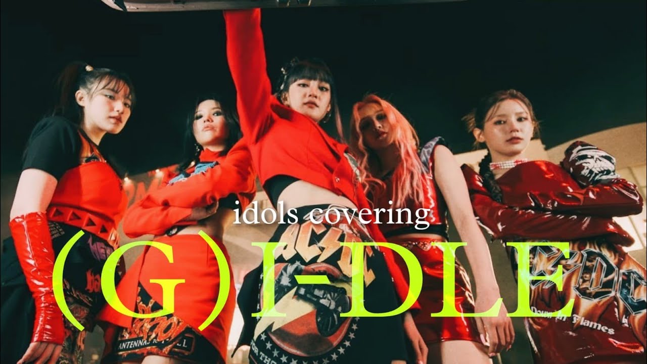 k-pop Idols covering (G)I-dle songs