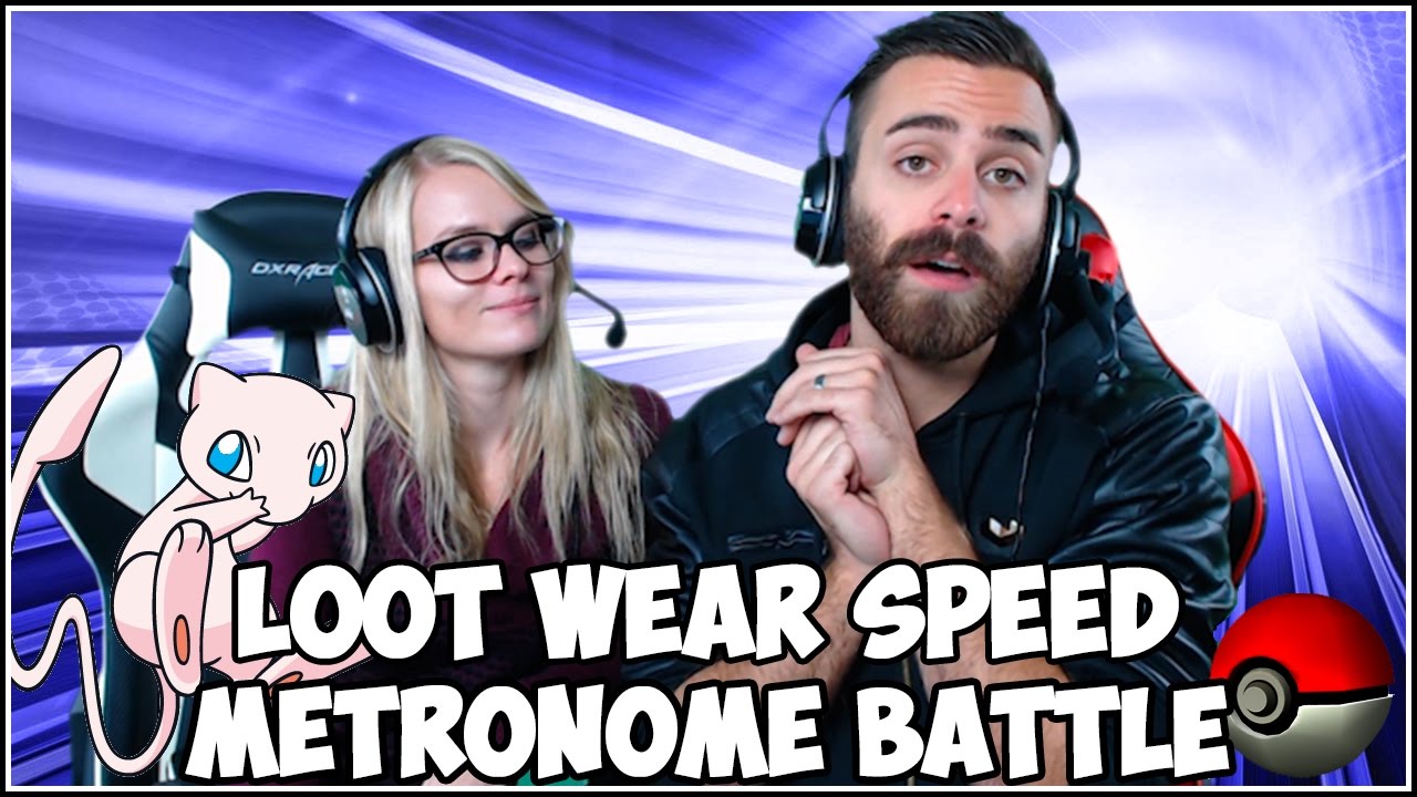 SET UP SOME MORE! - LOOT WEAR SPEED Metronome Pokemon Battle w/ ShadyPenguinn & ShadyLady