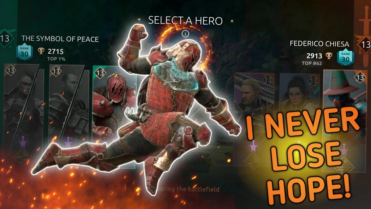 Пока он в моей команде! Я никогда не теряю надежды! — Shadow Fight 4 Ironclad