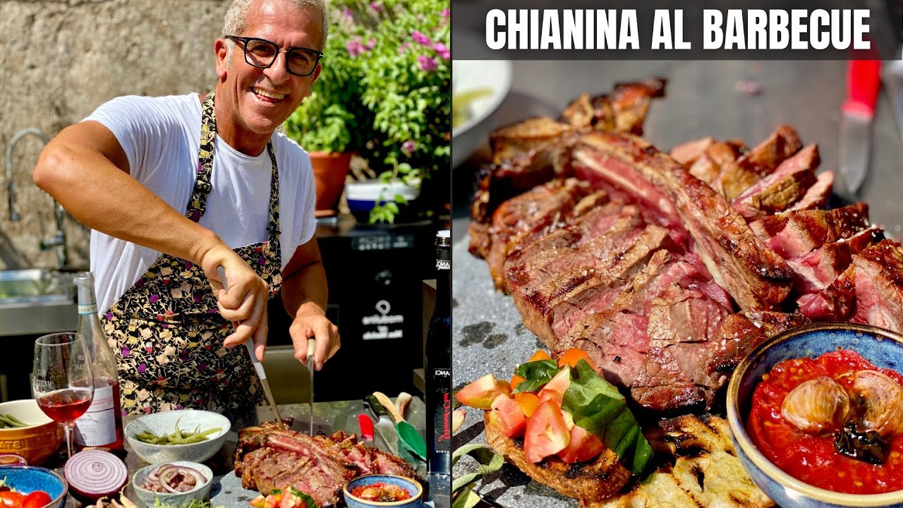 BISTECCA ALLA FIORENTINA (CHIANINA) Cottura perfetta su Barbecue a Gas | Ricetta di Chef Max Mariola
