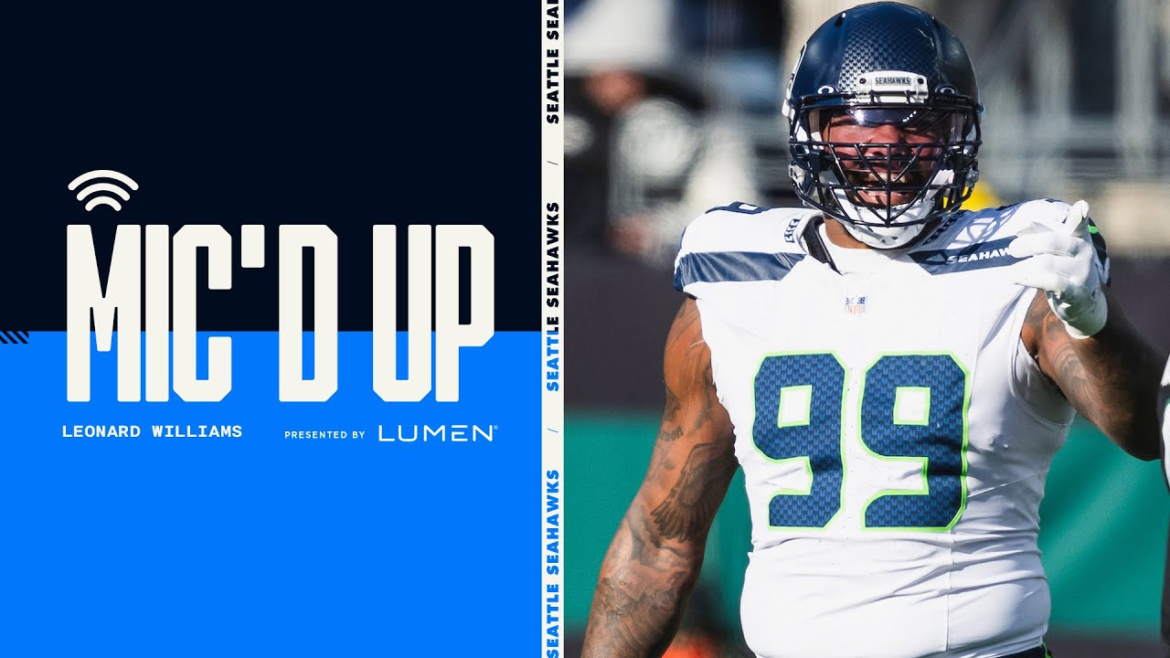 Leonard Williams Mic'd Up In His Dominant Performance at The Jets | 2024 Seattle Seahawks