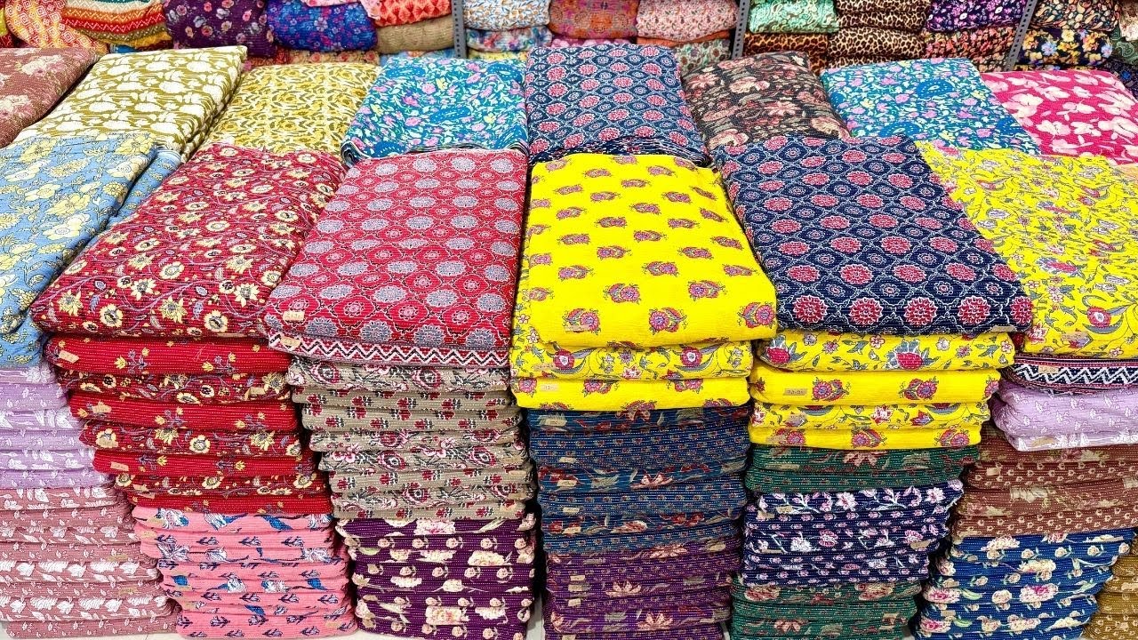 मात्र ₹17/- से सस्ता खरीदो सस्ता बेचो  | COTTON FABRIC WHOLESALE MARKET | COTTON | WHOLESALE MARKET