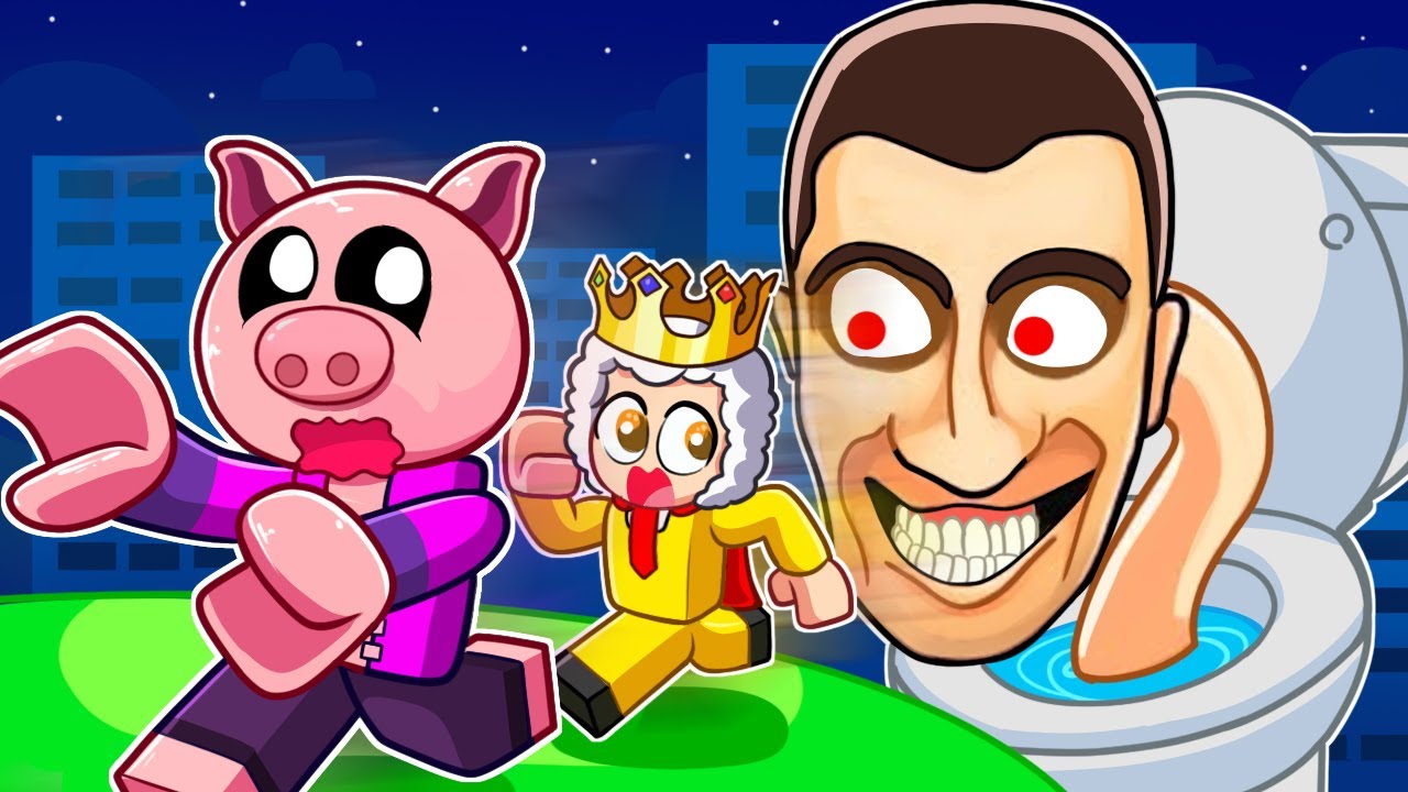 Utíkam před SKIBIDI TOILET v Robloxu!