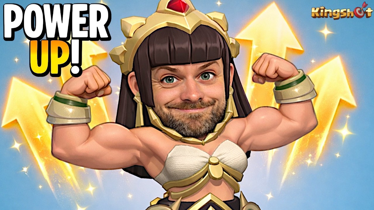 Massive Hero leveling in Kingdom of Power in Kingshot
