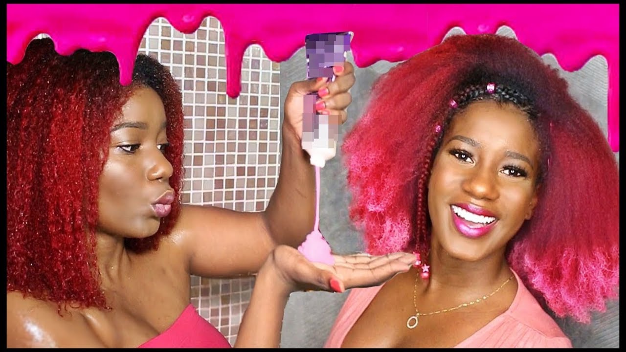 ONLY **PINK** CAN TOUCH MY HAIR for 48 Hours!! Wash + Style CHALLENGE