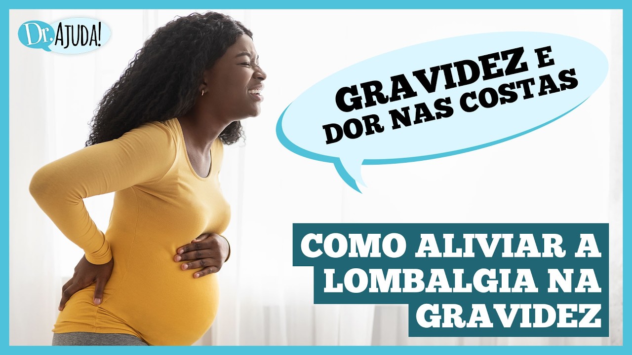 DOR NAS COSTAS e gravidez: como tratar a LOMBALGIA DA GRÁVIDA 🫄