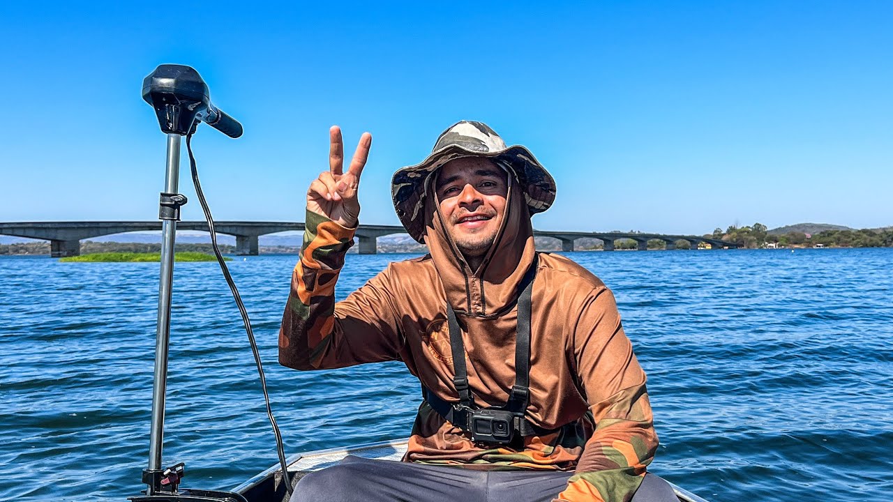 🟢Pescaria na ponte Quinca Mariano Tucunaré & Cia  Pousada Paranaíba  divisa MG   GO