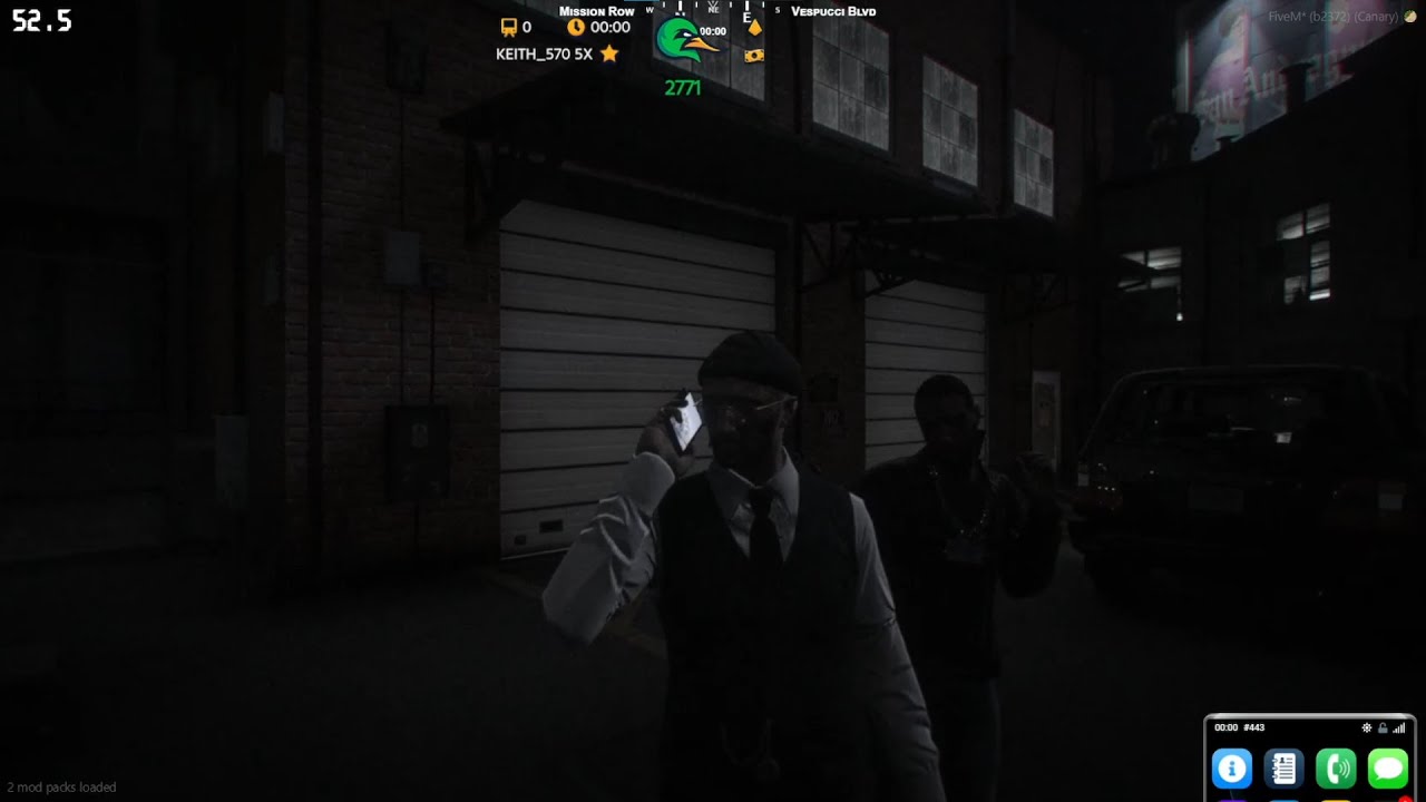 CG Catches the PD having Cameras outside the Gallery Warehouse (Caught in 4K) | NoPixel GTA RP