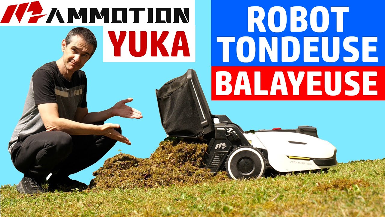 ✅ TEST COMPLET ROBOT TONDEUSE BALAYEUSE MAMMOTION YUKA ✅