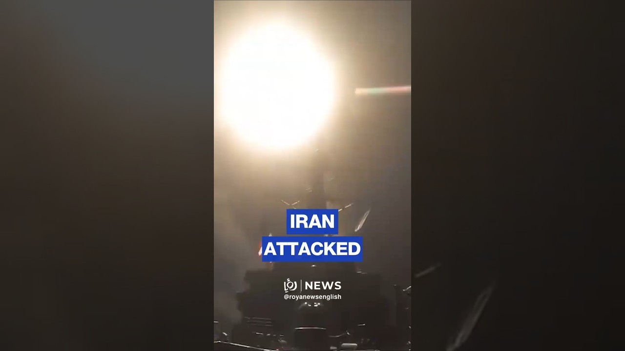 CENTCOM footage of strikes on Iran