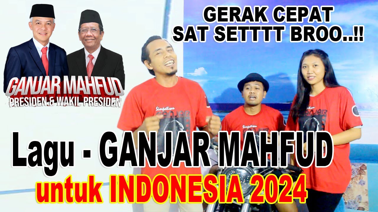 LAGU GANJAR MAHFUD UNTUK INDONESIA - LAGU KAMPANYE VIRAL #ganjarmahfud2024 dekengane pusat loss..!!!