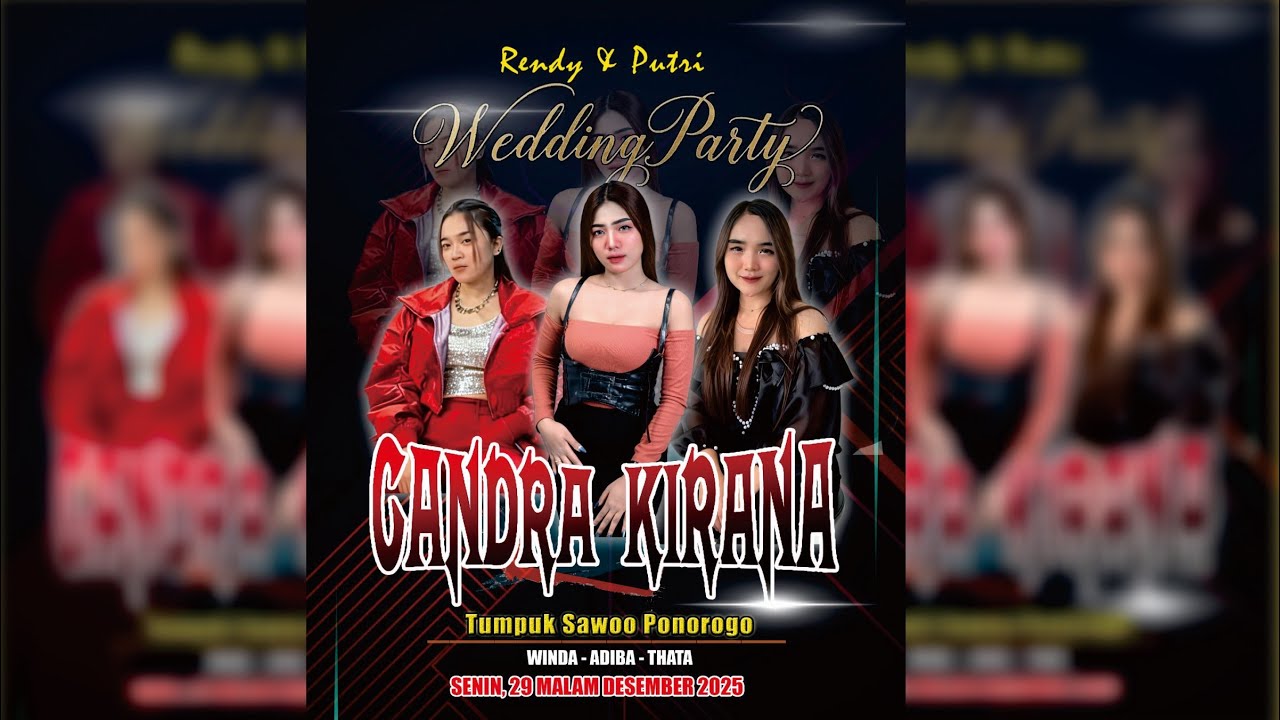 LIVE. CANDRA KIRANA DIRUMAH BPK. DARMADI JENGGLIK   // GASTA PONOROGO